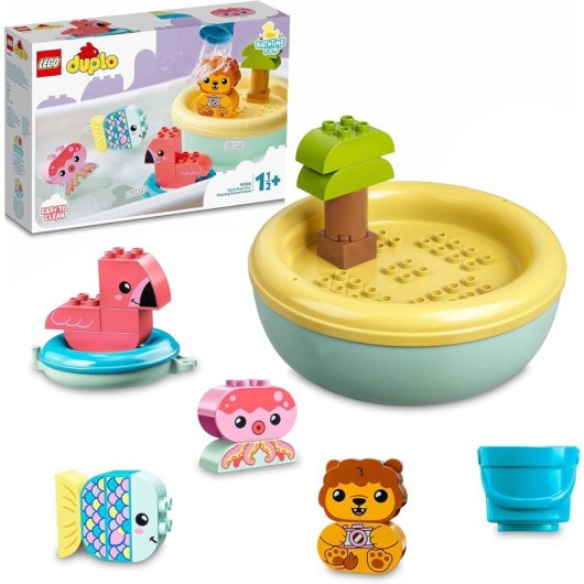 Lego Duplo Hora do Banho Divertido Ilha de Animais Flutuantes