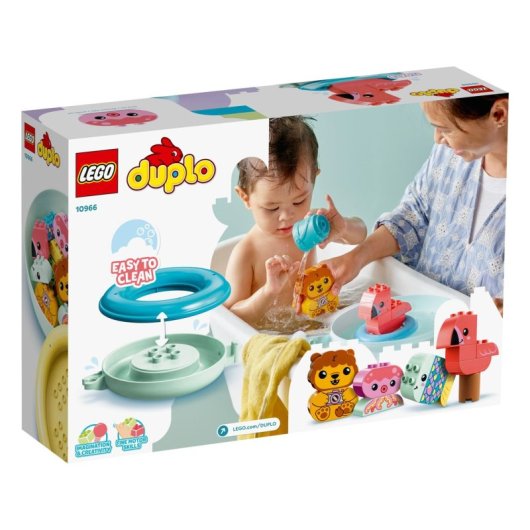 Lego Duplo Hora do Banho Divertido Ilha de Animais Flutuantes