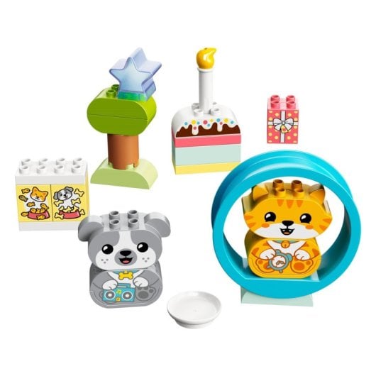Lego Duplo O Meu Primeiro Cãozinho e Gatinho com Sons