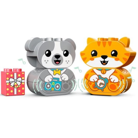 Lego Duplo O Meu Primeiro Cãozinho e Gatinho com Sons