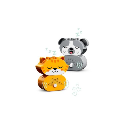 Lego Duplo O Meu Primeiro Cãozinho e Gatinho com Sons