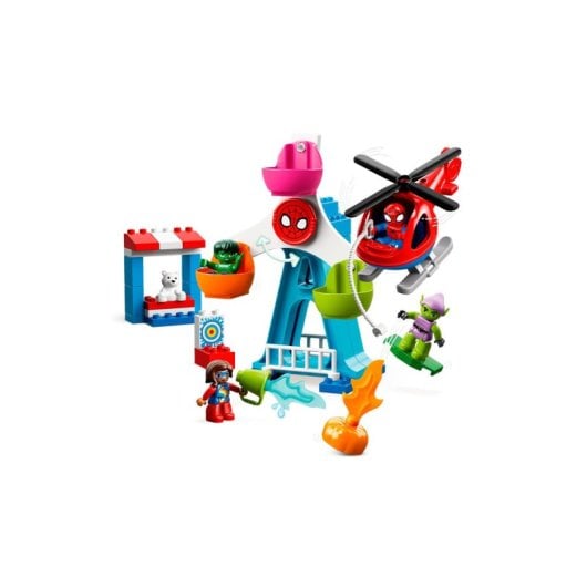 Lego Duplo Spider-man Y Sus Amigos en el Parque de Atracciones