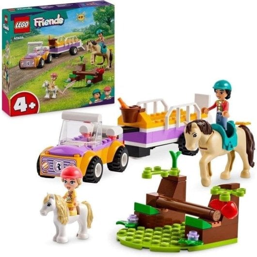 LEGO Friends Rimorchio per Cavalli e Pony 105 pezzi