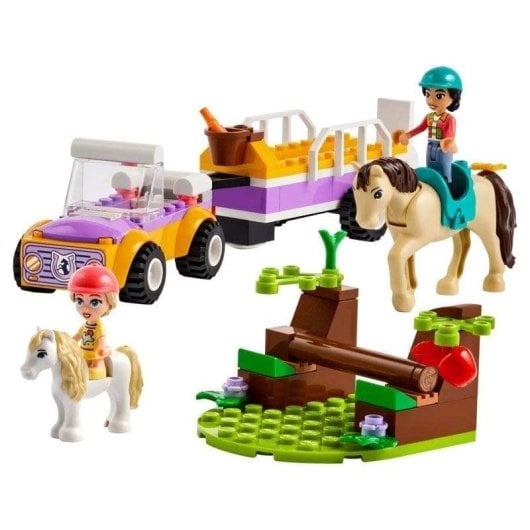 LEGO Friends Rimorchio per Cavalli e Pony 105 pezzi