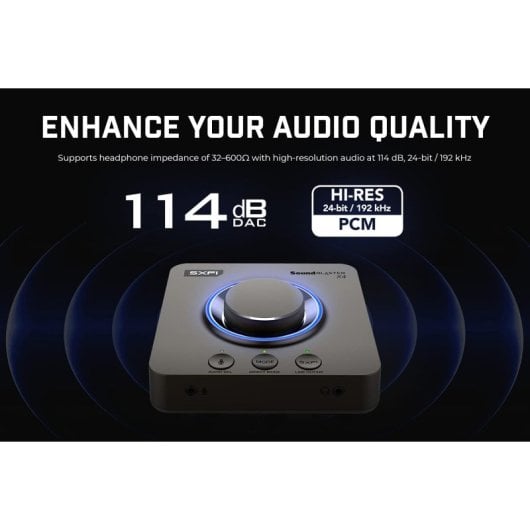 Scheda audio esterna Creative Sound Blaster X4 DAC Super X-FI 7.1 USB