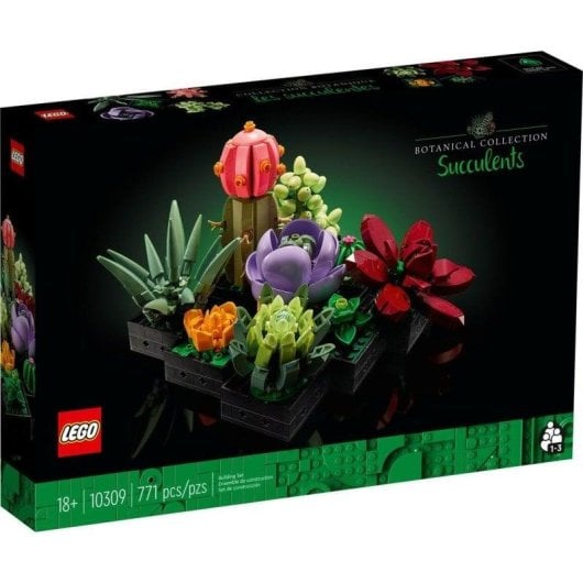 LEGO Icones Collection Botanique Succulentes 10309 771 pièces