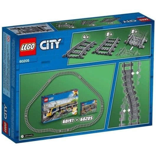 LEGO City Vías de Tren 20 pièces