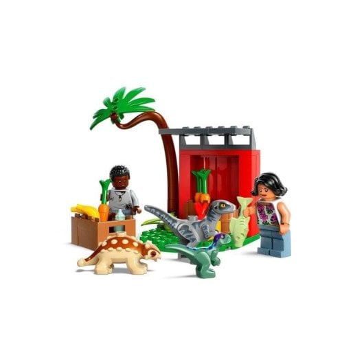 LEGO Jurassic World Centro de Resgate de Criaturas de Dinossauro 139 peças
