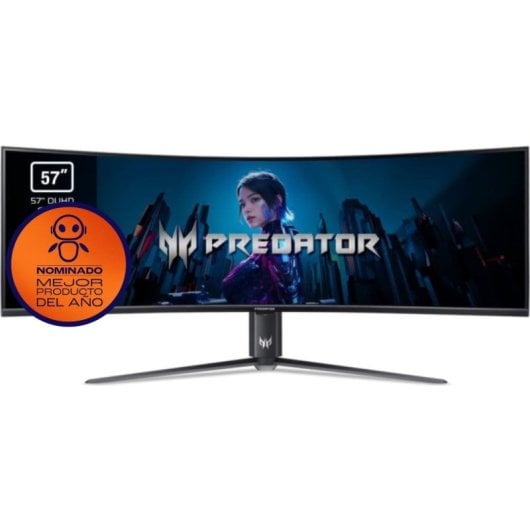 Acer Predator Z57 57" Mini LED VA UltraWide UltraHD 4K 120Hz HDR600 FreeSync Premium Curvo USB-C