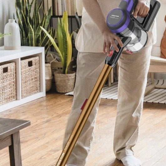 Akku Staubsauger Prixton Thor Cyclone 150W 40 Minuten HEPA-Filter 1L Beutellos