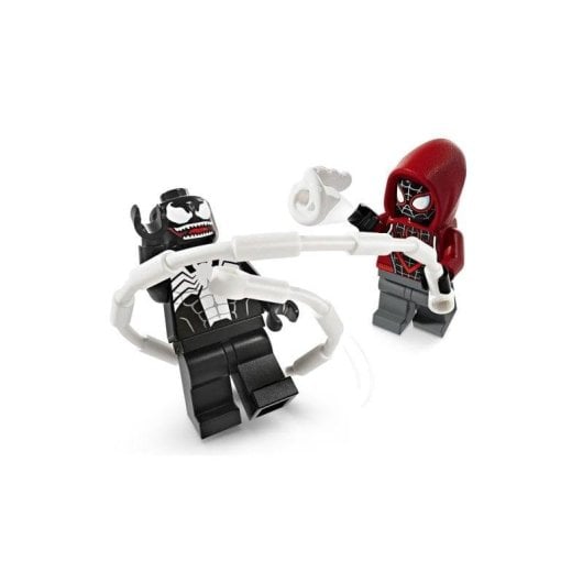 LEGO Marvel Armadura Mecanica Venom contra Miles Morales 134 piezas