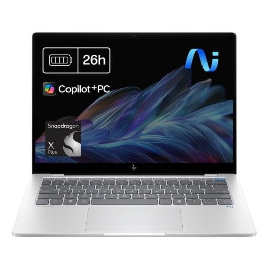 Laptop HP OmniBook X 14-fe1000ns 14" Snapdragon X Plus 16GB 512GB SSD Adreno Windows 11