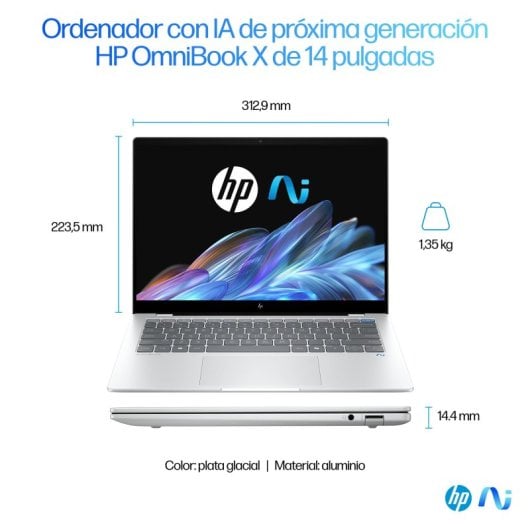 HP OmniBook X 14-fe1000ns Qualcomm Snapdragon