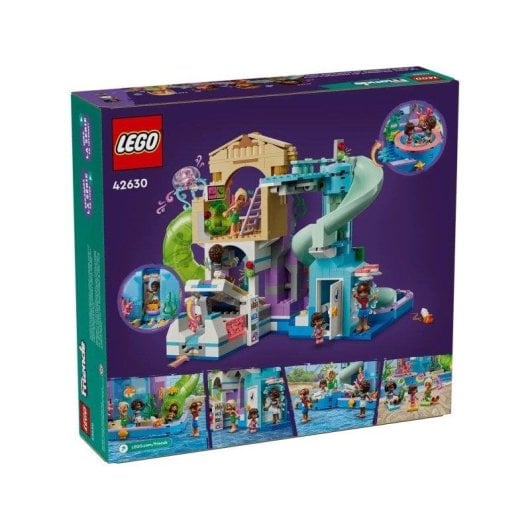 LEGO Friends Parque Aquático Heartlake City 41720 814 peças