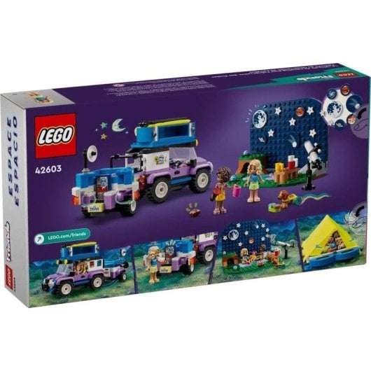 Bausatz Lego Friends 42603 Sternenbeobachtungsfahrzeug 4x4 Anhänger Teleskop 364 Teile