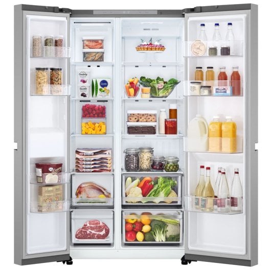 LG GSBC40PYPE.APYQEUR Frigorífico Americano Side By Side E Plata