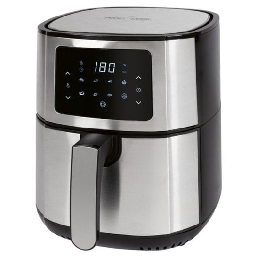 Friteuse à air Proficook FR 1239 H 5,5 L 1 400 W en acier inoxydable