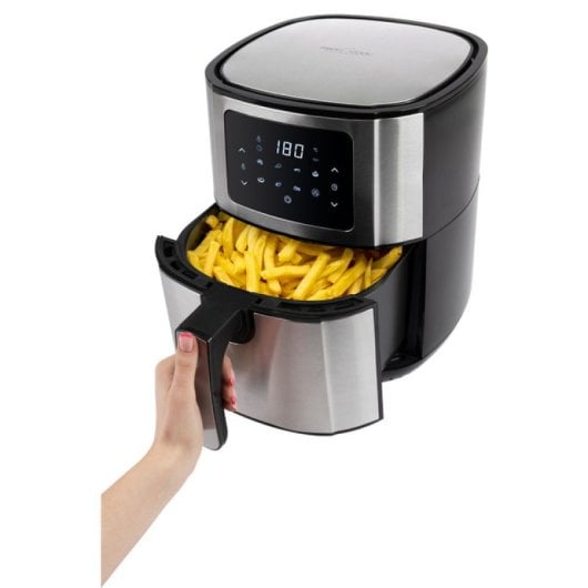 Friteuse à air Proficook FR 1239 H 5,5 L 1 400 W en acier inoxydable