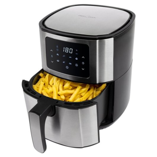 Friteuse à air Proficook FR 1239 H 5,5 L 1 400 W en acier inoxydable