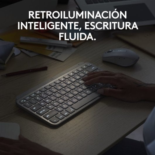 Logitech Pack MX Keys Mini Teclado Sem Fios Bluetooth + Logitech MX Anywhere 3S Rato Bluetooth