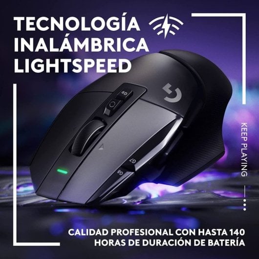 Logitech Pack G G502 X LIGHTSPEED Rato Gaming Sem Fios 25600DPI + Logitech G640 SE 10º Aniversário