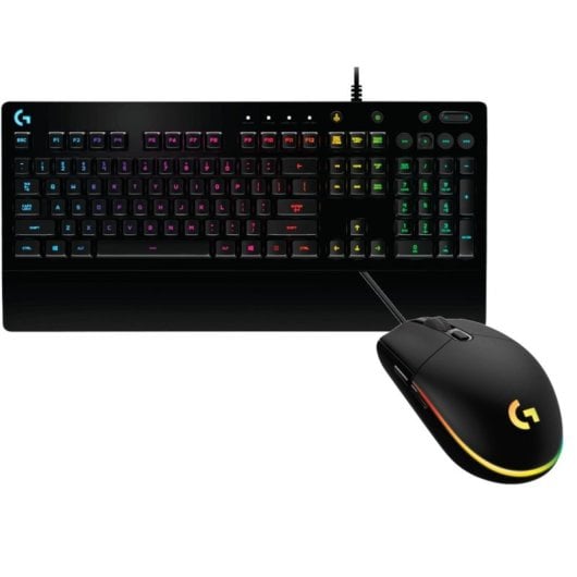 Logitech Pack G213 Prodigy Teclado Gaming + Logitech G203 Lightsync 2nd Gen Ratón Gaming 8000DPI RGB
