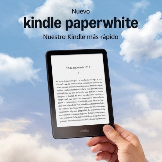 Kindle Paperwhite Libro Electrónico 7" 16GB con Publicidad Negro