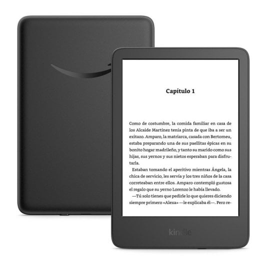 Kindle Libro Electrónico 6" 16GB con Publicidad Negro