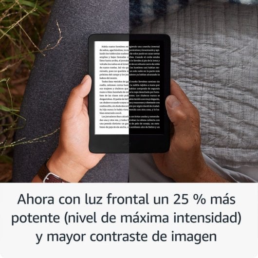 Kindle Libro Electrónico 6" 16GB con Publicidad Negro