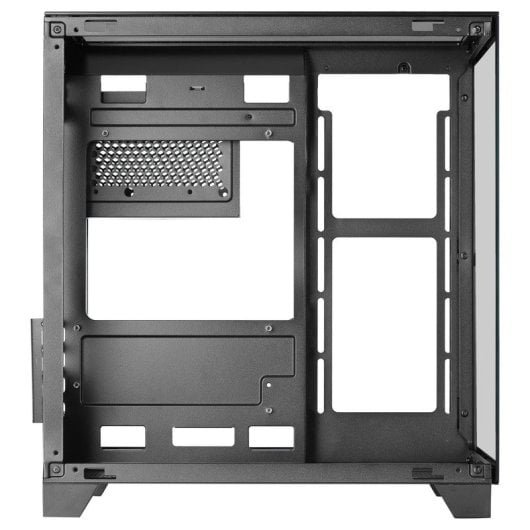 Mars Gaming MC-3CM Caixa Micro-ATX com Vidro Temperado Triplo e Duas Câmaras Preta