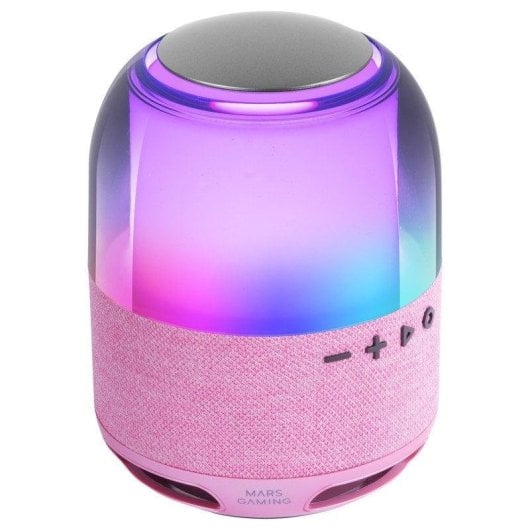 Altavoces Mars Gaming portátiles Bluetooth 5.3 15W con iluminación RGB
