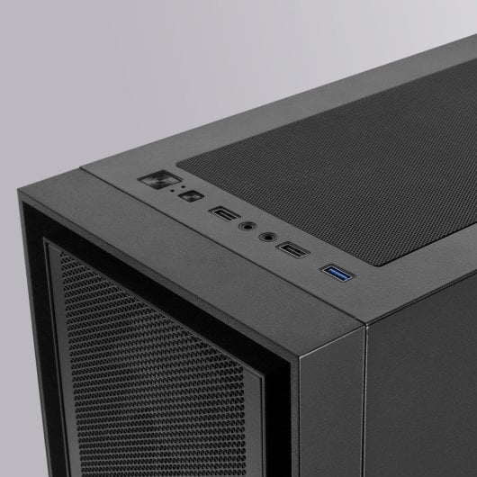Mars Gaming Mc-pmax Caja Atx 4x Ventiladores Fdb Frontal Mesh Cristal Templado Doble Cámara Negro