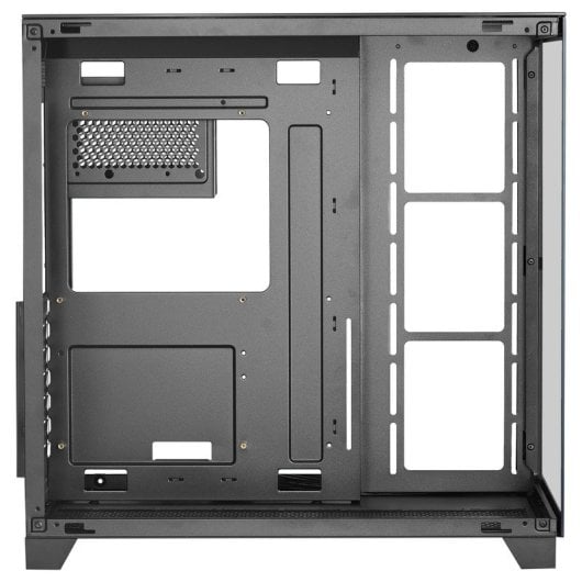 Mars Gaming Mc-3c Caja Atx Vista 3d Triple Cristal Templado Diseño Doble Cámara Lateral  Negro