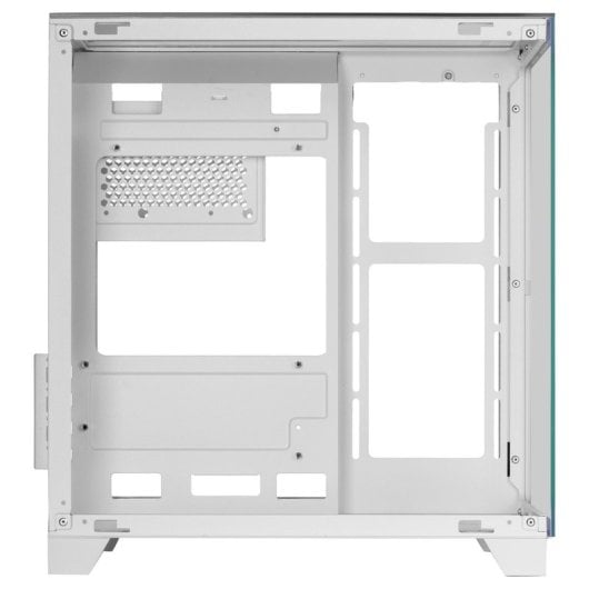 Mars Gaming MC-3CM Caixa Micro-ATX com Vidro Temperado Triplo e Duas Câmaras Branca