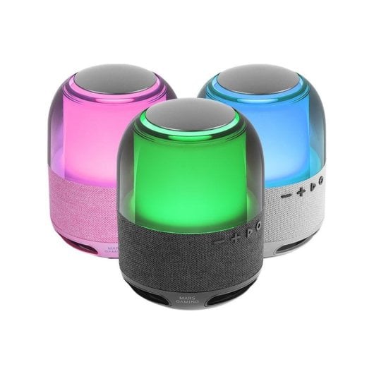 Altavoces Mars Gaming Portátil Bluetooth 5.3 15W RGB 360º personalizable