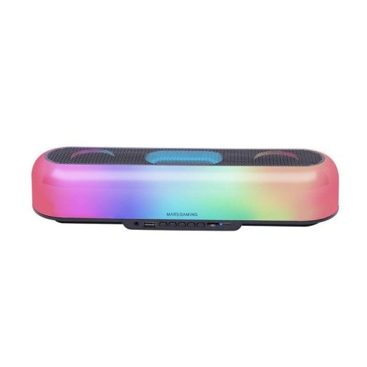 Altoparlanti Mars Gaming Soundbar Bluetooth 20W con illuminazione RGB 360º