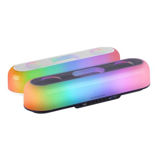 Altoparlanti Mars Gaming Soundbar Bluetooth 20W con illuminazione RGB 360º