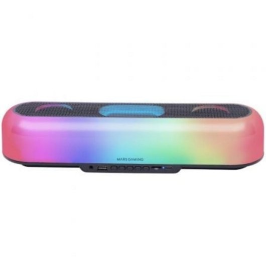 Altoparlanti Mars Gaming Soundbar Bluetooth 20W con illuminazione RGB 360º