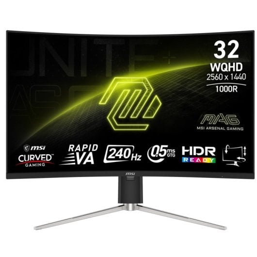MSI MAG 325CQRXF E2 31.5" LED Rapid VA QHD 240Hz Adaptive-Sync