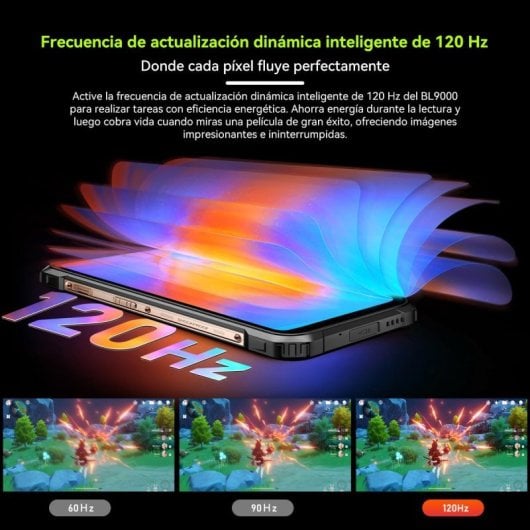 Blackview BL9000 5G 12/512GB Negro y Plata Libre + Funda Protectora