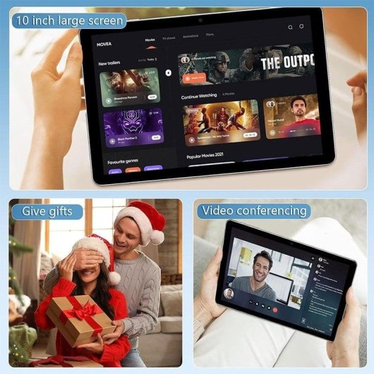 Tablet Vanwin S39 LTE 10,1" 4GB 64GB Azul con Teclado y Stylus Pen