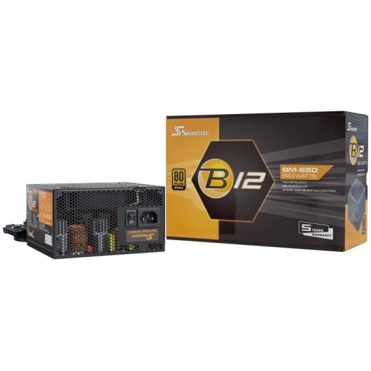 Seasonic B12 BM Series 650W 80 Plus Bronze Semi-Modulare