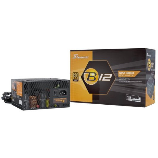 Seasonic B12 BM Series 850W 80 Plus Bronze Semi-Modulaire