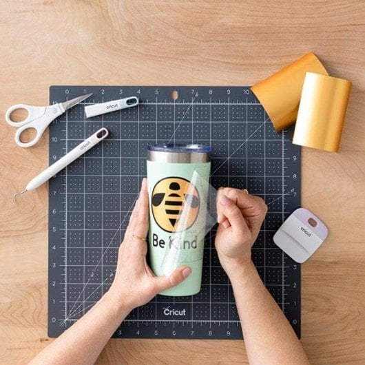 Cinta di trasferimento Cricut Joy Xtra 3 pezzi compatibile vinile 24,1 cm x 91,4 cm