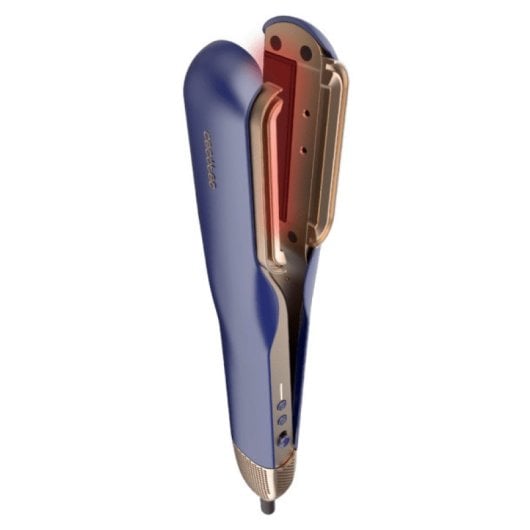Cecotec Ritualcare Air Lisse 2 en 1 Plancha de Pelo con Aire 2 Cabezales 1000W Azul