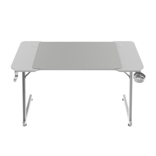Mars Gaming MGD-X120 Mesa Ergonómica com Tapete XXL e Suportes para Headset e Bebidas 120x60cm Branca