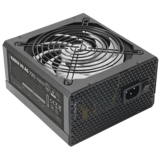 Tacens RADIX VII AG 700S Fonte de Alimentação ATX 700W 10 Anos Garantia 80 Plus Silver 87% Preta