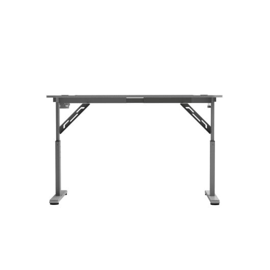 Mars Gaming MGD-ERGO120 höhenverstellbarer Tisch, 3 Positionen, ergonomische Matte, 120 x 60 cm, Weiß