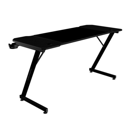 Mars Gaming MGD-X140 Mesa Ergonómica Alfombrilla XXL Soporte Auriculares Y Bebida 140x60cm Negro