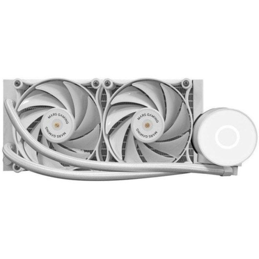 Refrigeración Líquida Mars Gaming ML-PRO240 370mm 2 Ventiladores Blanco